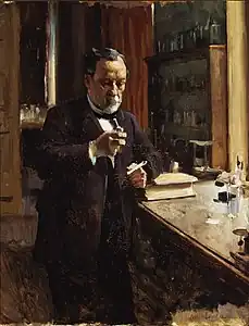 Albert Edelfelt, Étude pour “Louis Pasteur”, 1885, Helsinki, Galerie nationale de Finlande.