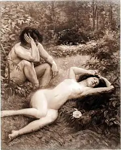Le Sommeil d'Ève (Salon de 1902).