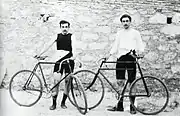 Léon Flameng et Paul Masson aux jeux d'Athènes en 1896