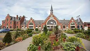 La gare d'Albert.