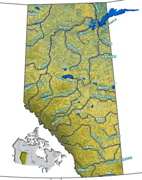 Alberta rivers