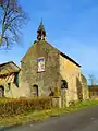 Chapelle Sainte-Anne d'Albechaux, avant travaux.