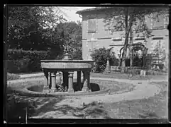 Parc Rochegude en 1885 par Eugène Trutat. Fonds du Muséum de Toulouse.