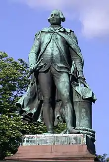 Nicolas Raggi, Monument à Lapérouse (1853, détail), Albi, place Lapérouse.