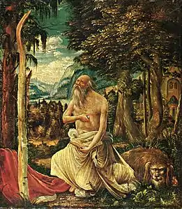 Saint Jérôme pénitent, 1507, Gemäldegalerie, Berlin.
