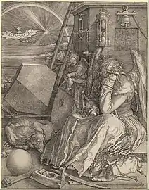 Melencolia, Dürer, 1514