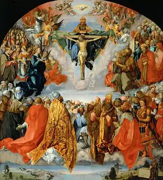 l’Adoration de la Trinité, Albrecht Dürer.