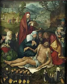 Albrecht Dürer, 1490-1500La Lamentation sur le corps du Christ mort Germanisches Nationalmuseum