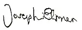 signature de Józef Elsner