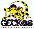 Logo des Albuquerque Geckos en 1997 et 1998