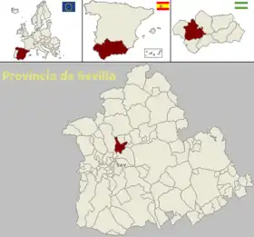 Localisation de Alcalá del Río