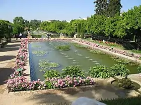 Jardin de l'Alcázar à Cordoue