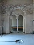 Vue à l'intérieur de l'Alcazar Genil