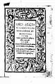 De ponderibus et mensuris, 1532