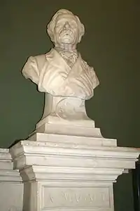 Buste d'Aldebert Magaud, conservatoire de musique, palais des Arts de Marseille.