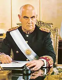 Alejandro Agustín Lanusse.