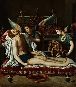 Christ mort et les anges1593, Budapest