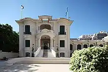 Palais de Fatima al-Zahra construit par Antonio Lasciac en 1919 à Alexandrie en Égypte. Ce palais dont le style s'inspire de la Renaissance italienne abrite aujourd'hui le  Royal Jewelry Museum (en) (Musée des bijoux royaux)