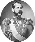 Le tsar de Russie Alexandre II.