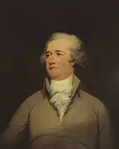 Alexander Hamilton,portrait de la Bank of New York