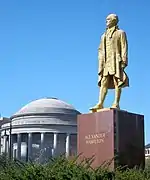 Statue d'Alexander Hamilton.