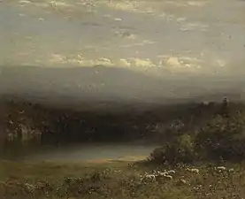 Mountain Lake, 1877, Yale University Art Gallery