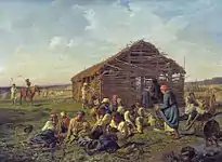 Le Repos à la moisson  (1861), galerie Tretiakov.