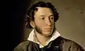 Alexandre Pouchkine, poète et romancier (1799-1837).
