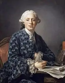 Le Baron Thure Leonard Klinckowström (1735-1821) par Alexander Roslin.