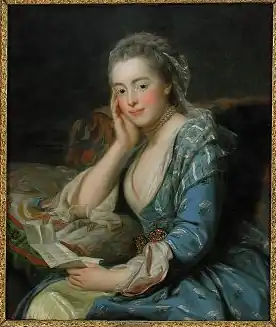 3. Portrait de Judith-Charlotte, comtesse de Bonneval, née Biron, par Roslin.