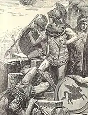 Alexandre au siège de Tyr.