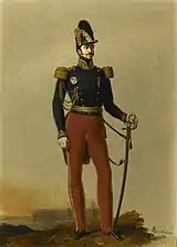 Le Général-baron Gaspard Gourgaud, musée napoléonien de l'île d'Aix.