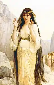 Alexandre Cabanel, La Fille de Jephté (1879), collection particulière.