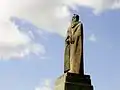 Statue d'Alexandre Kazbegui à Stephantsminda (2).