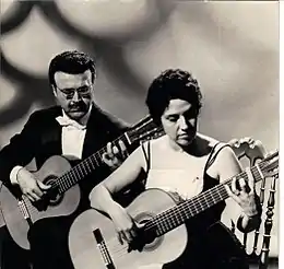 Alexandre Lagoya et Ida Presti
