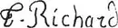 signature de Théodore Richard