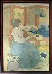 La Modiste (1893-1896), Paris, musée d'Orsay.