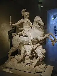 Alexandre vainqueur, XVIIe siècle,musée du Louvre.