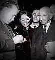 Alexeï Leonov, Andrée et Jean Jules-Verne, Paris 1966