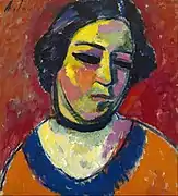 Portrait d'une femme (1912), Musée des beaux-arts de Houston, Houston