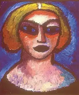 Tête de femme, (1912),Neue Nationalgalerie, Berlin