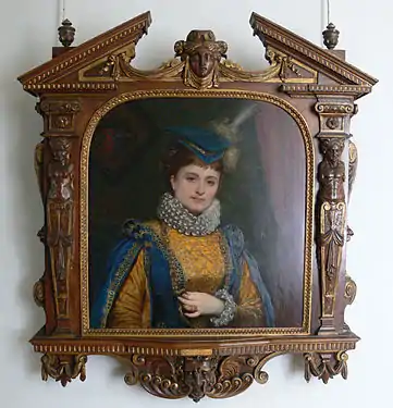 Hortense Schneider dans le rôle de Boulotte (1874), château de Compiègne, musée du Second Empire.