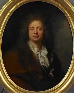 Homme Antoine Coypel ?Musée des beaux-arts de Rouen.