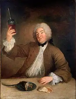 Le Marquis d’Artaguiette en buveurmusée Bernard-d'Agesci.