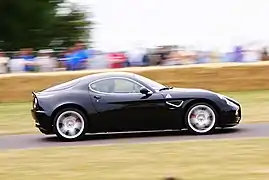 Une 8C au Festival de Goodwood