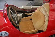 Intérieur de l'Alfa Romeo 159.