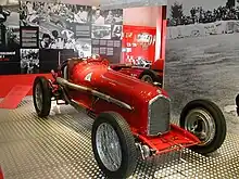 Photo d'une Alfa Romeo P3 de Grand Prix.