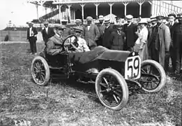 Alfieri Maserati, Isotta-Fraschini, Coupe des Voiturettes, Dieppe 1908