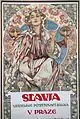 Alfons Mucha, célèbre pour ses représentations de femmes de la Belle Époque et auteur de l'Épopée slave 1907), fut aussi un acteur de la renaissance culturelle tchèque.