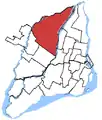 Territoire de 2003 à 2013.